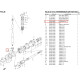 Foward, Gear Set for Suzuki Outboard Motor 4T DF100 DF115 DF140 2014 up - 4 stroke, 57300-92862-ZH - RCMA